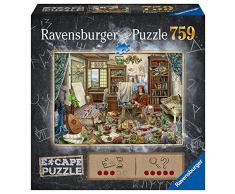 Ravensburger Puzzle, Escape The Puzzle, El Taller del Artista, 759 Piezas, Puzzle Adultos, Edad Recomendada 12+, Rompecabeza Adultos de Calidad