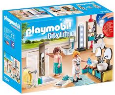 Playmobil Casa Moderna- Baño Playset de figuras de juguete, Multicolor, 9,2 x 18,7 x 24,8 cm (Playmobil 9268)