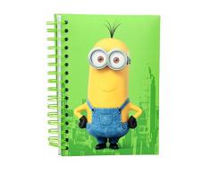 MINIONS Kevin libreta con luz y Sonido