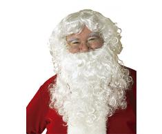 Rubies Peluca Y Barba con Bigote Papa Noel