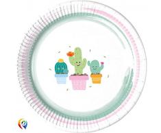 Procos plato 23 cm Cactus, Multicolor, 5pr89291 