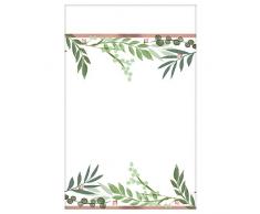 Amscan International 572143 - Vajilla de plástico para mantel, diseño de hojas