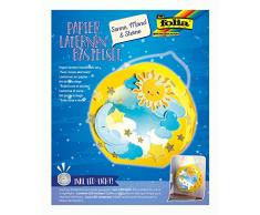 Folia 68101 - Juego de farolillos (Incluye Linterna y luz LED), diseño de Sol, Luna y Estrellas