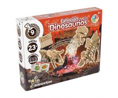 Science4you Extinción de Dinosaurios - Juguete Educativo de Jurassic World para Niños con Puzzles 3d , Dinosaurios y Volcanes + 9 Experimentos con Manualidades para Niños de 7 8 9 10+ años