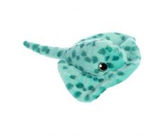 Aurora- Sparkle Tales Pez Manta Peluches y muñecas, Color Verde y Plata, 7in (61027)