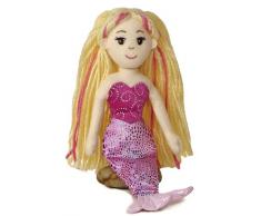 Aurora- Peluches y muñecas, Color rosa, 26 cm (60033045)