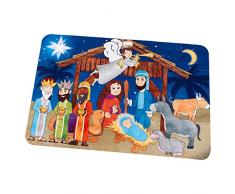 KidKraft Puzle de suelo de madera - Natividad