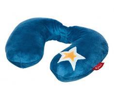 Sigikid - Almohada de Viaje, Color Azul, 25 x 19 x 6 cm (24908)