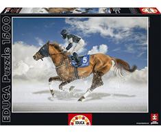Puzzles Educa - Puzzle Final De White Turf, Saint Moritz, 1500 Piezas (16307)