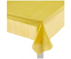 Mantel de Plástico - 2,74 m x 1,37 m - Amarillo