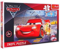 Cars 3- Puzzle Maxi, 24 Piezas (Trefl 07299)