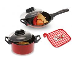 TEOREMA 63810 - Chef de Cocina, Juego de ollas