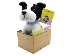 Joy Toy Hohenzollern 20650 Prinzessin Maya - Peluche de Mickey Adopt me (18 cm, con Pulsera para el Nuevo BFF e Libro de lecciones ilustrado en Caja de Regalo, 12 x 15 x 25 cm), Multicolor