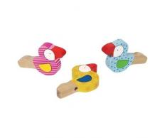 Goki 61971 - Juguetes musicales (Instrumento musical de juguete, Trompeta, 3 año(s), Multicolor, Madera, CE) , color/modelo surtido