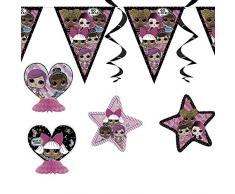 LOL Surprise decoraciones de fiesta de cumpleaños