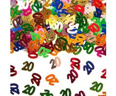 Confeti de números Folat