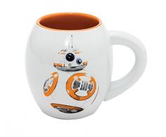 Star Wars BB-8 - Taza Oval de cerámica en Paquete Regalo 11 cm (500 ml)