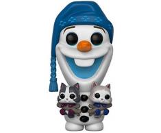 Funko Pop Vinilo: Frozen: Olaf w/Kittens, 21573