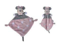 Simba Peluches Disney Baby- Minnie Doudou Mantita 30cm, Fabricado con Materiales 100% Reciclados, Licencia Oficial Disney, Apto para todas las edades (6315870331)