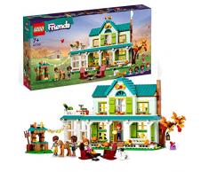 LEGO 41730 Friends Casa de Autumn, Casa de Muñecas con Accesorios, Figuras de Animales de Juguete y Mini Muñeca MIA, Personajes 2023, Detalles Primera Comunión