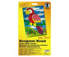 Ursus 8770016 - Espuma de Goma Mosaico Loro, Alrededor de 23 x 16 cm