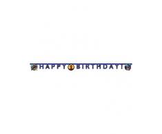 Procos - Guirnalda Happy Birthday de Spiderman, 2 m, talla única, multicolor, PR86856