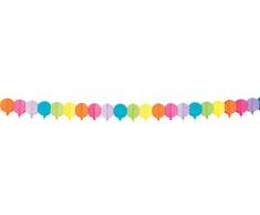 Boland 30616 – Baner guirnalda globos, 4 metros, multicolor