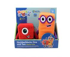 Learning Resources juguetones Amigos Dos Numberblocks, muñecos de Peluche para niños de 1 a 3 años, 18+ Meses (HM94554-UK)