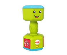 Fisher-Price GRF33 - Mancuerna de Aprendizaje, Juguete Musical para Contar, Juguete para bebé, para niños pequeños a Partir de 6 Meses