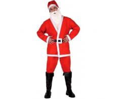 Atosa-69214 Disfraz Papá Noel Hombre Adulto, color rojo, M-L (69214)