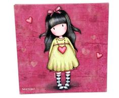Gorjuss CV-02C-G Lienzo Heartfelt, 25 x 25 cm