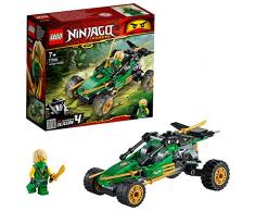 LEGO Ninjago - Buggy de la Jungla, Juguete de Construcción de Coche Ninja, Incluye Minifigura de Lloyd y Varios Accesorios para Recrear sus Aventuras, Set del Torneo de los Elementos (71700)