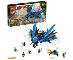LEGO Ninjago - Jet del Rayo, Juguete de Construcción Ninja, Incluye Nave y MiniFiguras (70614)