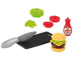 Theo Klein 9111 - Hamburger Set con Tabla De Cortar