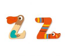 Scratch-Todos los demásMobiliario, decoración y Almacenamiento para niñosSCRATCHScratch Deco: Wooden Letter Z, 2 asstd, Styles, 3 Glue Dots Included, on Card, Multicolor (Más de una)