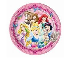 8 Platos 23 CM DE Disney Princess