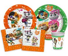 Ciao Y4960 - Kit de mesa para fiestas, multicolor