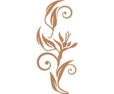 INDIGOS 4051095755104 - Adhesivo decorativo para pared (vinilo, 60 x 10 x 10 cm), color marrón