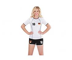 WIDMANN Alemania - Copa Mundial - Traje de fútbol para Damas Adultas - Disfraz - Large