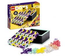 LEGO 41960 Dots Caja Grande, Juguetes y Manualidades para Niños y Niñas de 6 Años o Más, Joyero Infantil, Organizador de Escritorio, Idea de Regalo