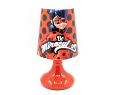 Joy Toy 65971 Ladybug Minipantalla de lámpara led, 7 x 18 cm, funciona con pilas, en caja de regalo