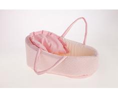 Muñecas Antonio Juan- 0144R Capazo Antonio Juan, Rosa, Multicolor