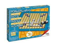 Cayro - Formapalabras 3D - Juego de razonamiento y Habilidades lingüísticas- Juego de Mesa - Desarrollo de Habilidades cognitivas y lingüísticas- Juego de Mesa (721)