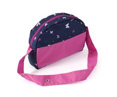 Bayer 2000-Bayer Chic 2000-Bolso Cambiador pañales, Accesorios, Bolso de muñeca, Color Butterfly Navy Pink (853-33)