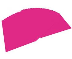 Folia 6423 - Papel de construcción, A4, 100 Hojas, Rosa