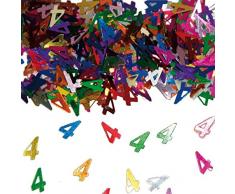 Confeti de números Folat