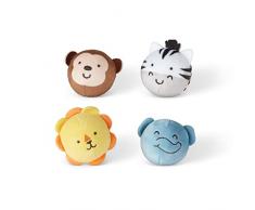 Melissa & Doug Rollables, Juguete de Amigos del Safari para Bebés y Niños Pequeños, Juguete para Bebé y Primera Infancia, Bolas Sensoriales para Bebés, 6 Meses +, Regalo para Niños y Bebés