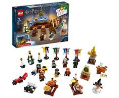 LEGO Harry Potter - Calendario de Adviento 2019, Juguete de Construcción con 7 Minifiguras del Mundo Mágico, un Mini Tren de Hogwarts y a Hedwig (75964)