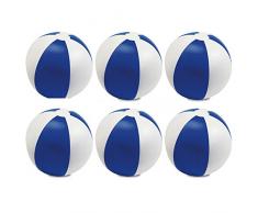 eBuyGB 1304304-12 - Juego de Piscinas hinchables (22 cm, 12 Unidades), Color Azul