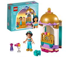LEGO Disney Princess - Pequeña Torre de Jasmine, juguete inspirado en Aladdín para construir (41158)